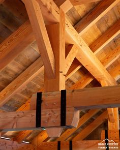 Impressive hammer beam trusses support the Bald Hill Barn. These trusses are Douglas Fir, with decorative steel straps at various points across the beams. 
.
#greatcountrytimberframes #timberframe #postandbeam #barnbuilders #timberframing #mortiseandtenon #joinery #buildersofinsta #keepcraftalive #timberframer #baldhillbarn #custombarn #customtimberframebarn #hammerbeamtruss #hammerbeam #steelstrap #custombarn