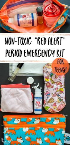 Put together a natural, non-toxic period emergency kit with your pre-teen or teenage daughter so she always has what she needs to clean up, get natural pain relief, and move on with her day! #allthenourishingthings #periodemergencykit #womenshealth #forteens #pms Downy Unstoppables, New Dress For Girl