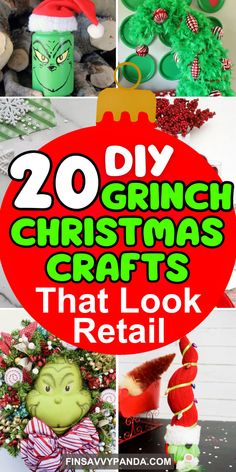 christmas crafts that look real with the words, 20 diy grino christmas crafts that look retail