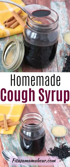 Elderberry Cough Syrup, Homemade Cough Remedies, Herbal Remedies Recipes, Cold And Cough Remedies, Sick Remedies, Cold Sores Remedies, Natural Cold Remedies