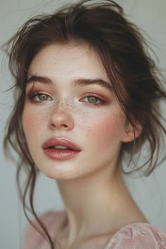 Rosy Pinks Eyeshadow Ideas For Brown Hair Prom Makeup Look, Romantic Makeup, Wedding Makeup Tutorial, Date Night Makeup, Cute Eyeshadow Looks, Prom Makeup Looks, Pink Eyeshadow, Beauty Shoot, Beauty Editorial