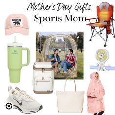 mother's day gifts for sports moms with pictures and items to include on them