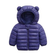 PRICES MAY VARY. HIGH-QUALITY FABRIC: Durable nylon outer fabric, high-quality filled cotton inside, light weight, warm and windproof, comfortable for baby wear, does not affect their activity. REASONABLE DESIGN: Hooded bear ear design, warm & cute; Collar design with zipper protection, can protect your baby's chin; Cuffs with edging design, warm and windproof. AVAILABLE in VARIETY of SIZES: Suitable for children from 3 months old to 3 years old. Please refer to the size chart in the picture on Family Bathing Suits, Winter Girl, Hooded Winter Coat, Spring Girl, Baby Hoodie, Hoodie Coat, Coat Winter, Outwear Jackets