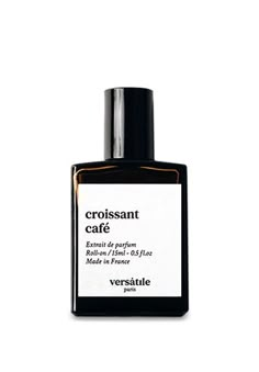 Croissant Cafe Parfum Extrait by Versatile | Luckyscent Fragrance Lab, Scent Bars, Perfume Bottle Design, Fragrances Perfume Woman, Perfume Collection Fragrance, Perfume Scents, Diy Skin, Perfume Collection, Perfume Oils