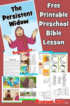 The Parable of the Unjust Judge (also known as the Parable of the Persistent Widow), teaches us the importance of prayer. Free printable preschool Bible lesson with guide, story, worksheets, coloring pages, craft, workshop and more. Solomon Bible Craft, Solomon’s Wisdom Craft, Solomon’s Temple Activity, Solomon’s Temple Craft, Solomon Wisdom Craft, Solomon Builds The Temple Craft For Kids, Solomon Craft, Solomon Builds The Temple, Jamaica Fruit