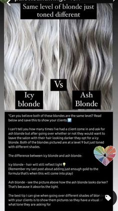 Toner For Gray Hair, Icy Grey Hair, Icy Grey Blonde Hair, Icy Ash Blonde Hair, Icy Blonde Highlights On Dark Hair, Grayish Blonde Hair, Silver Hair Color Formula, Smokey Ash Blonde, Female Undercut Long Hair