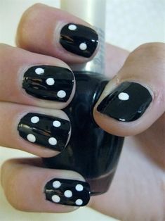 Painted Nails Ideas Polish, Funky Gel Nails, Dice Nails, Punk Nails, Painted Nails, Grunge Nails, Really Cute Nails