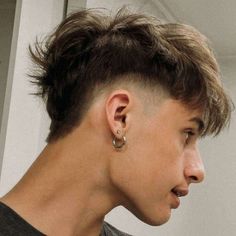 Guy Haircuts Undercut, Mens Burst Fade Haircut Short, Male Haircuts Thick Hair, Mens Hairstyles For Long Hair, Men’s Haircut Mohawk, Mans Haircut Short, Taper Fade Mullet Straight Hair, Male Haircut Ideas, Haircut Inspo Men