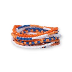 PRICES MAY VARY. Game Day Bracelets for Women: Show your team spirit with this bracelet set of 10! Mix & match these glass beaded bracelets to complete the perfect game day outfits that scream team pride & fan dedication whether you're watching from the stands or the couch. Gameday Bracelets: These comfortable stretch bracelets are designed for all-day wear during game days. The flexible design ensures they stay in place whether you're cheering in the stands or pacing the sidelines, perfect for Multicolor Beaded Bracelets For Team Spirit Gift, Adjustable Multicolor Beaded Bracelets For Game Day, Adjustable Multicolor Beaded Bracelets For Team Spirit, Football Moms, Bracelet Stacks, Bracelet Pack, Human Hands, Minimal Aesthetic, Gameday Outfit