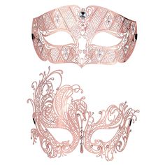 PRICES MAY VARY. Package Include: 2 masks are made of metal, decorated with Rhinestones stone The women mask is about 11 cm Wide and 18 cm High, the other one is about 12 cm wide and 11 cm High Full Sized - Will Fit Most Adults. Top grade quality ,makes you outstanding; Ribbon design, allowing customers to choose free loose, ensure that the mask is not deformed Feature: Metal mask with Rhinestones decoration, Comfortable, lightweight, universal-fitting design Perfect for Halloween Christmas carn Masquerade Halloween Costumes, Mardi Gras Masks, Masquerade Halloween, Prom Costume, Venetian Masquerade Masks, Metal Mask, Mask For Men, Party Mask, Venetian Masquerade