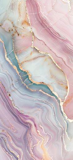 an abstract marble background with gold and pink colors, like this one in the ocean