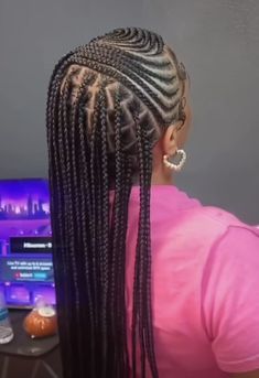 Half Individuals Half Cornrows, Half Knotless Half Feed In, Layer Braids Black Hairstyles, Easy Braided Hairstyles For Black Women, Half Cornrows Half Curly Weave, Extension Hairstyles, Lemonade Braids Hairstyles, Lemonade Braids