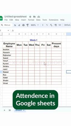 #attendance_sheet_in_excel, #attendance_tracker, #attendance_sheet, #excel_hacks, #microsoft_excel_tutorial, #excel_shortcuts, #computer_basic, #excel_formula, #computer_shortcuts Attendance Sheet In Excel, Attendance Tracker, Attendance Sheet, Excel Hacks, Microsoft Excel Tutorial, Excel Shortcuts, Computer Basic, Excel Formula