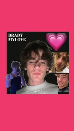 an image of brady mylove collage with images of the same person