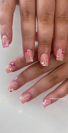 Cute Summer Nails Acrylics, Cute Summer Nails Square, Cute Summer Nails Almond, Cute Summer Nails Simple, Cute Summer Nails Short, Cute Summer Nails Coffin, Nails Short Cute, Summer Nails Square, Summer Nails Blue