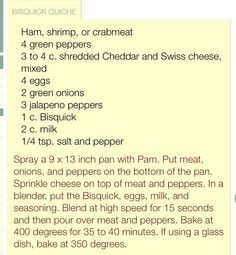 the recipe is shown with instructions for how to make it