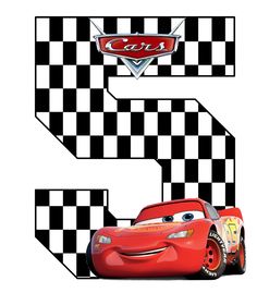 the letter e is made up of cars