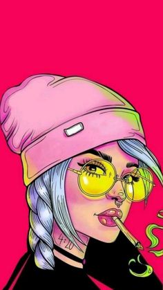 ..𝖙h𝖊𝖒e... Trill Art, Psychadelic Art, Pop Art Comic, Pop Art Wallpaper, Hur Man Målar, Pop Art Painting, Trippy Art, Pulp Fiction, Girly Art