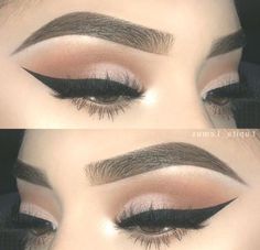 Thick Eyeliner Looks, Eye Eyeliner, Eye Makeup Eyeliner, Makeup Neutral, Makeup Hacks Videos, Thick Eyeliner, Neutral Eye Makeup, Scene Makeup, Essence Makeup