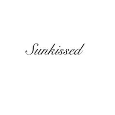 the word sunkied written in black ink on a white background