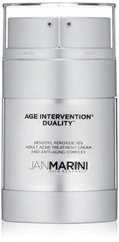 Buy Jan Marini Skin Research Age Intervention Duality | Acne and Anti-Aging Solution - 1 Oz on Amazon.com ✓ FREE SHIPPING on qualified orders Bio Oil Skin, Skincare Steps, Teen Skincare, Acne Vulgaris, Skin Care Quiz, Benzoyl Peroxide, Skin Care Order, Skin Imperfection, Skin Care Steps