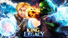 the king of legacy is shown in this screenshot from an upcoming video game