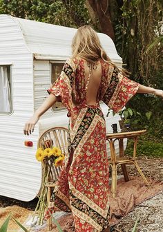 Sukienki Maksi, Look Hippie Chic, Short Beach Dresses, Boho Mode, Short Dress White