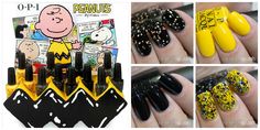 Halloween 2014 Peanuts Collection from OPI @opiproducts Fierce Makeup, Halloween 2014, Nails Halloween, Peanut, Nails, Halloween, Makeup, For Sale, Make Up