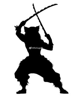 Demon Slayer Stencil, Demon Slayer Silhouette, November List, Demon Slayer Svg, Anime Silhouette, Character Silhouette, Idee Cricut