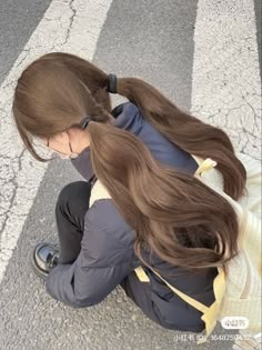 Hair Inspo Color, Silky Hair, Dream Hair, Korean Hairstyle, Aesthetic Hair, Hairstyles Haircuts, Hairstyle Ideas, Pretty Hairstyles, Hair Looks