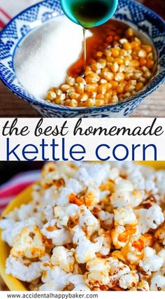 the best homemade kettle corn recipe