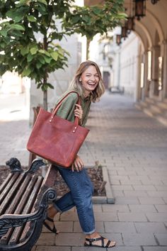 This handmade women tote bag is produced of crazy horse leather. It has one pocket inside. The bag has a high-quality zipper that secures your belongings. It holds the shape perfectly and you may be confident that your personal things like cell phone, tablet, lap-top are safe. This bag is simple, reliable, and durable. Its universal look allows to use the tote bag for various purposes. One may take the bag to the work, shopping, meeting, or walk and feel comfortable with it at any conditions. SIZE:       〰️ SMALL 〰️ Height: 12 inches (30 cm) Width (the top): 12.6 inches (32 cm) Width (the bottom): 9 inches (23 cm) Depth: 4.3 inches (11 cm)      〰️ MEDIUM 〰️ Height: 13.4 inches (34 cm) Width (the top): 14.6 inches (37 cm) Width (the bottom): 11 inches (28 cm) Depth: 4.3 inches (11 cm) Leather Lined Tote Shoulder Bag For Shopping, Everyday Leather-lined Tote Bag, Soft Leather Tote Box Bag For On-the-go, Pre-owned Leather Tote Bag, Tote Bags With Zipper, Custom Leather Bag, Handmade Leather Tote Bag, Dark Tan Leather-lined Tote Bag, Handmade Leather Tote