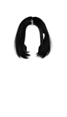 a black and white photo of a woman's hair in the shape of a circle