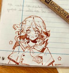 Arte Sketchbook, Anime Drawing, Dessin Adorable, Anime Character Drawing, 영감을 주는 캐릭터, Drawing Tutorials, Book Art Drawings