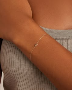 What’s more classic than your initial? Personalize your stack with this timeless 14k solid gold diamond initial bracelet, perfect for birthdays & special occasions. Alphabet Bracelet, Initial Bracelet Silver, Initial Bracelet Gold, White Aura, Gift Wishlist, Black Labradorite, Orange Agate, Yellow Opal, Letter Bracelet