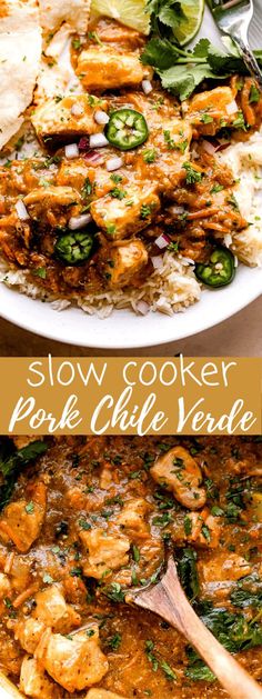 this slow cooker pork and vegetable dish is the perfect meal to make for dinner