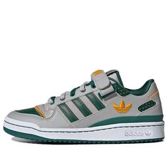 adidas originals FORUM 'Green Grey ' IE0475 Tennis Shoes, Adidas Originals, Green And Grey, Adidas, Sneakers, Grey, The Originals, Green