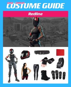 the ultimate costume guide for redline is shown in this screenshoter's image