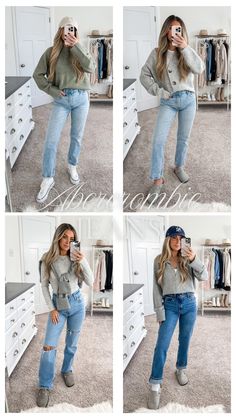 Ultra High Rise 90s Straight Jean curated on LTK 90s Jeans Outfit Women, Cuffed Jeans Outfit 2024, 90s Jeans Outfit, Cuffed Jeans Outfit, Petite Fashion Casual, Straight Leg Jeans Outfits, Jeans Outfit Winter, Jeans Outfit Women