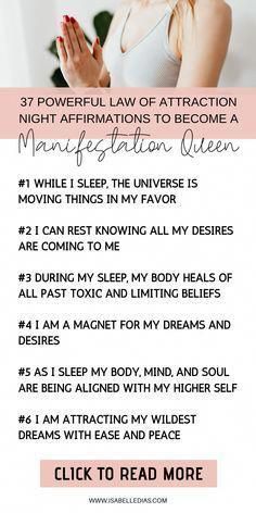 Manifesting At Night, Best Time To Manifest, Night Affirmations Gratitude, Law Of Attraction Affirmations Love, Night Manifestation Journal, Night Time Manifestation, Night Time Manifestation Affirmations, Positive Night Affirmations, Night Affirmations Law Of Attraction