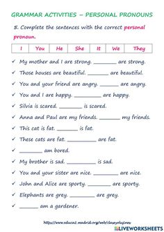 a printable worksheet with words and pictures on it