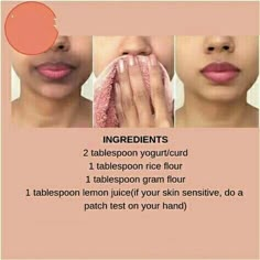 Lip Pigmentation Remedy, Pigmentation Remedy, Skin Care Home Remedies, Haut Routine, Facial Tips, Skin Face Mask