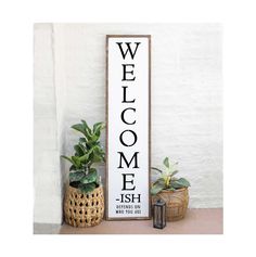 WallCutz  Welcome-Ish Depends Who You Are / Stencil Stencil Welcome Ish Sign, Cow Stencil, Porch Stencil, Welcome Stencil, Farmhouse Frames, Front Porch Signs, Porch Welcome Sign, Farm Cow, Valentines Day Greetings