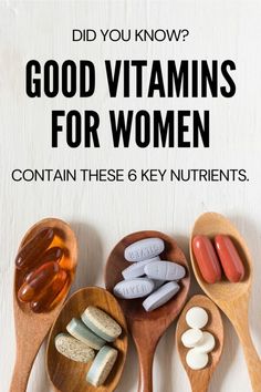 Are you looking to improve your health and ensure your diet and nutrition contain all the essential and good vitamins for women? This guide breaks down which vitamins for women are best when. Not all everyday vitamins for women meet the needs every women based on her life stage and activity level. This guide simplifies all of that and offers thoughtful recommendations. Save this pin and check your nutrition label to see if your multivitamin is missing any of the 6 key nutrients for women. Good Daily Vitamins For Women, Vitamins Every Woman Should Take, Morning Vitamins For Women, Best Woman Vitamins, What Vitamins Should Women Take Daily Over 40, Essential Vitamins For Women Over 40, Women’s Supplements, What Vitamins Should I Take In My 30s, Which Vitamins Should I Take