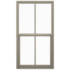 an open window on a white background