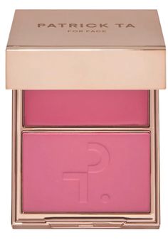 Patrick Ta Beauty Major Headlines Double-Take Creme & Powder Blush Duo in She's Patrick Ta Makeup, فنسنت فان جوخ, Winter Lip Color, Blush Application, Winter Lips, Chanel Fragrance, Lip Trends