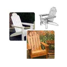 three different types of adiron chairs