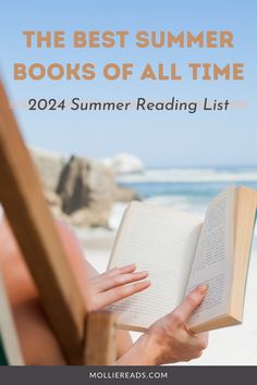 36 Best Books for Summer Reading in 2024 - Mollie Reads Best Beach Reads Of All Time, Books To Read Summer 2023, Top Reads Of 2023, Best Novels 2023, Best Summer Reads 2024, Beach Reads 2020, Vacation Books To Read, Summer Books 2023, Best Summer Reads 2023