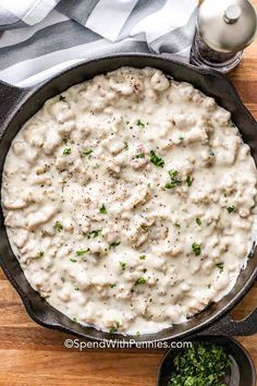 Sausage gravy is the ultimate comfort food. A long-time family favorite, homemade sausage and gravy is a southern classic staple. Spoon it over soft biscuits to soak up all that delicious sauce.