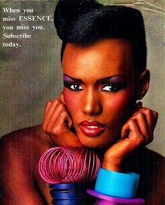 Grace Jones European Islands, Iman Model, Iman Abdulmajid, Summer Beauty Tips, 80s Makeup, Essence Magazine, Meagan Good, Grace Jones